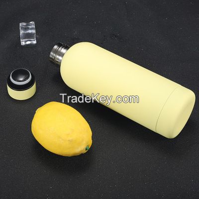 500ml mini mouth stainless steel vacuum flask 