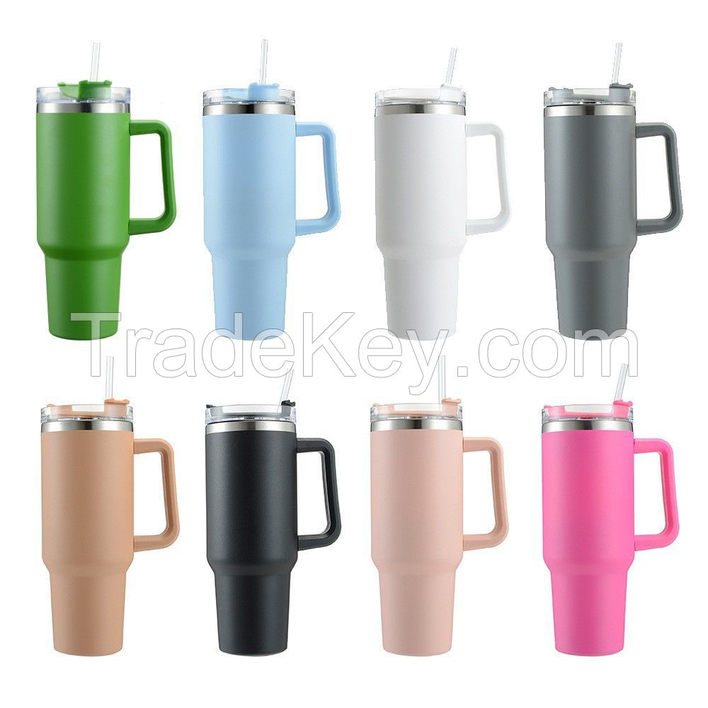 40oz stainless steel vacuum insulated mug  Ice Tyrant Tumbler