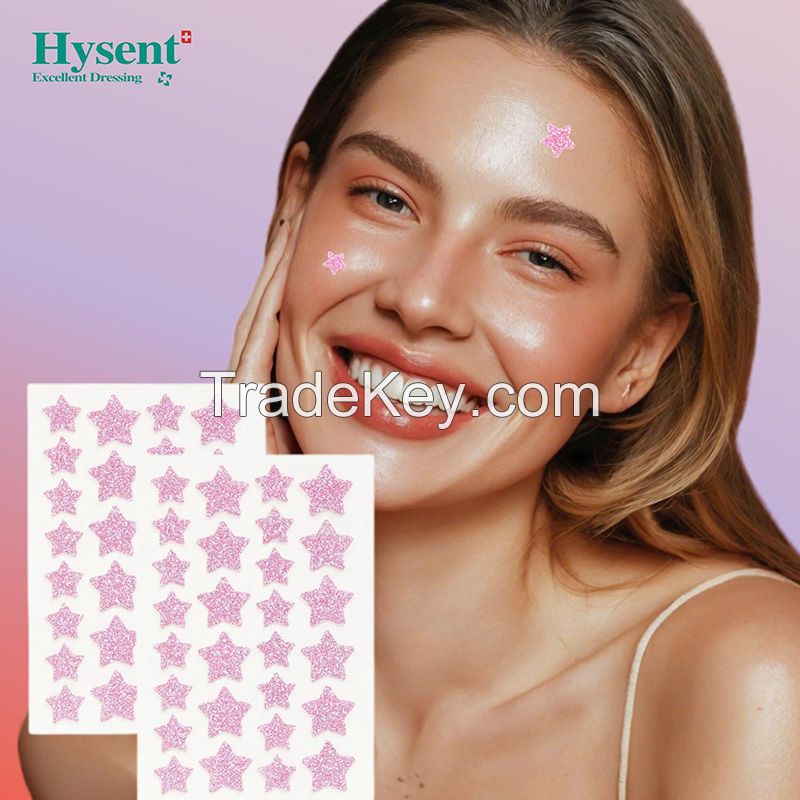 Manufacturer pimple patch hydrocolloid acne patch customized shape size colors