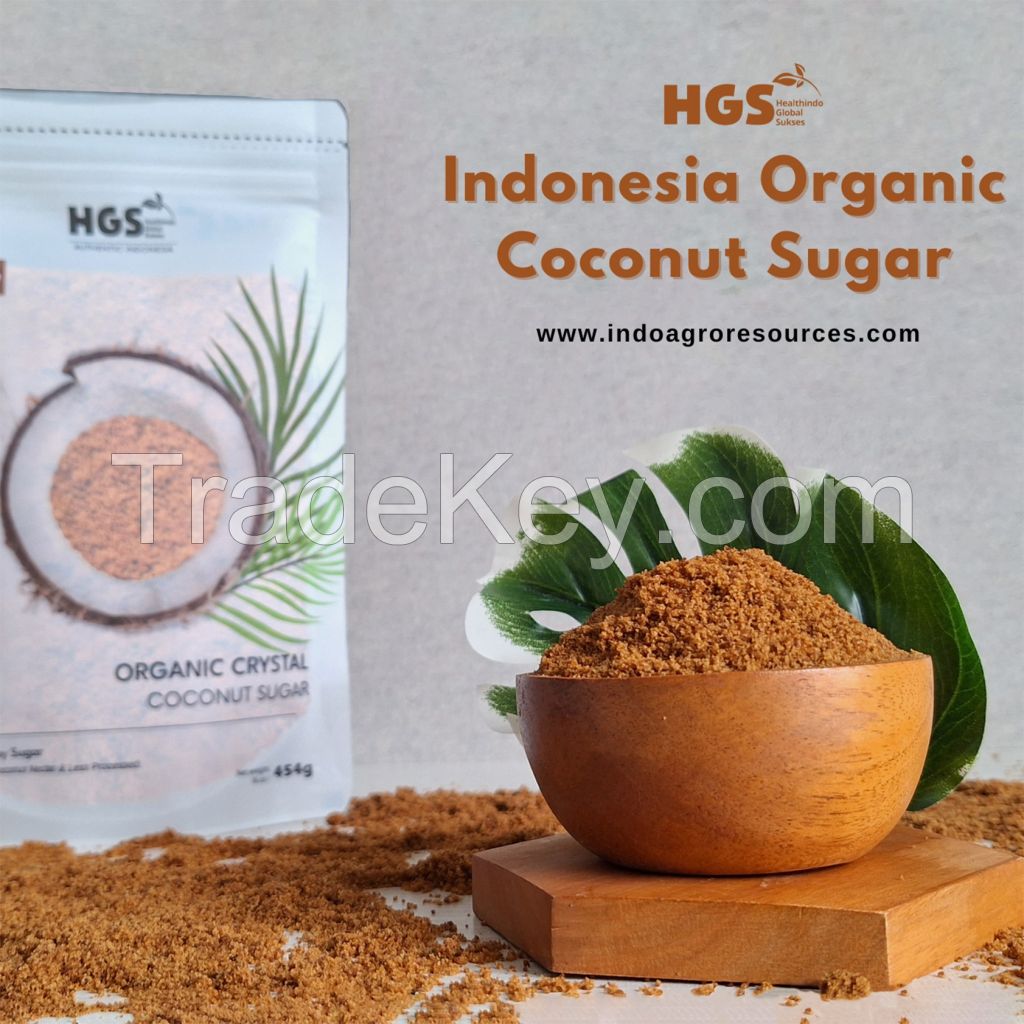 100% Organic Coconut Sugar -  Healthier Sweetness, Natural Choice