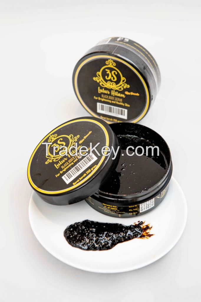 Black Scrub 3s Natural Care With Multiple Benefits