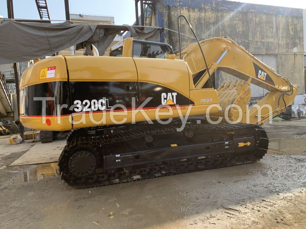 used cat320c excavator