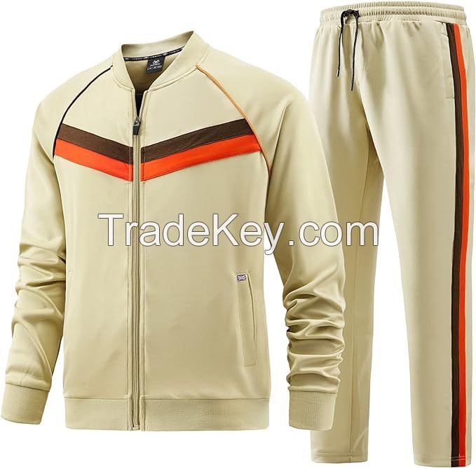 Men`s Pullover Fleece Hooded Tracksuit Sweatshirt