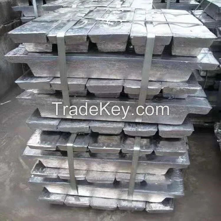 Factory Price Metal Ingot Purity 99.7% 99.85% 99.98% A7 A8 Aluminum Ingot