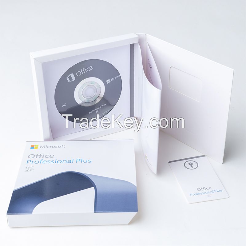 Office 2021 Professional Plus DVD Online Activation with DVD