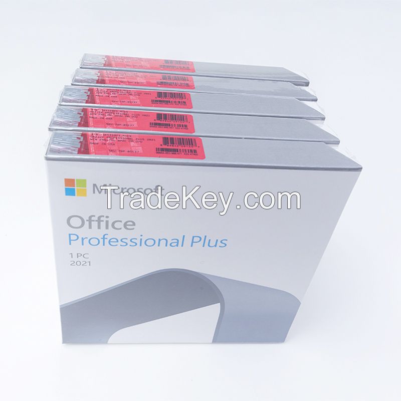 Office 2021 Professional Plus DVD Online Activation with DVD