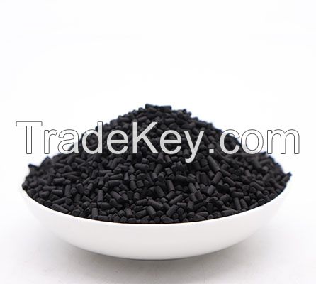 Free Samples 2mm 3mm 4mm Pellet Columnar Activated Carbon For Gas Purification