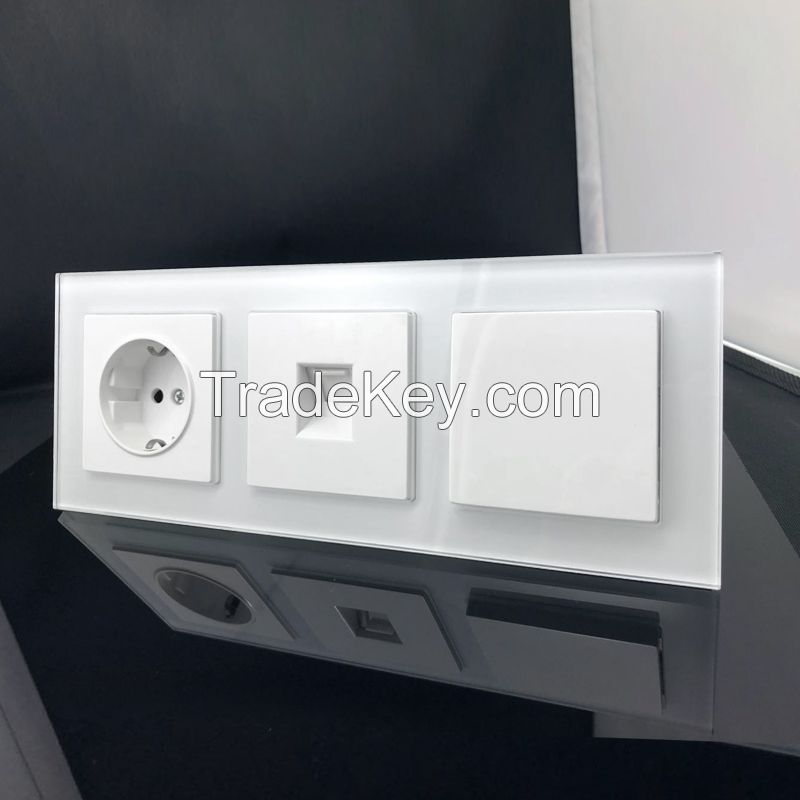 Innovation Home Wall Switches and Sockets Factory Directly Sale Brand OEM Electric Switch Socket