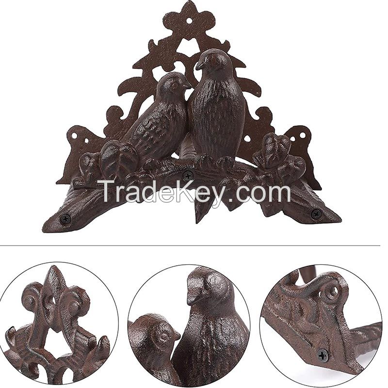 Garden decoration cast iron hose holder antique wall mounted Pipe holder