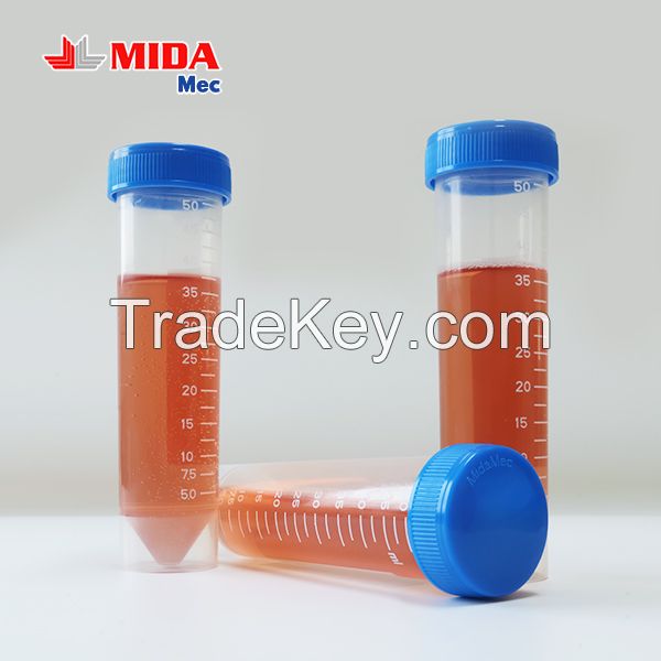 Self-standing 50ml centrifuge tubes