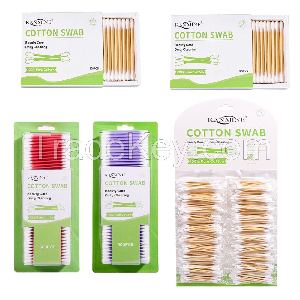 OEM Quality Bamboo Cotton Swab, Paper Cotton Swab