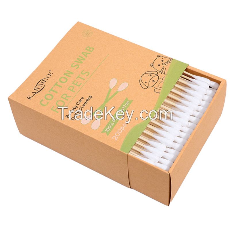 OEM Quality Cotton Swab, Bamboo/Paper/Plastic Stick