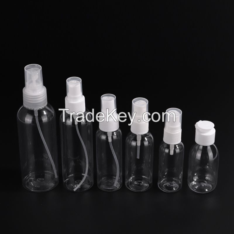 50ml plastic spray bottle 50ml pet plastic bottle epidemic prevention disinfectant bottle alcohol sub bottle