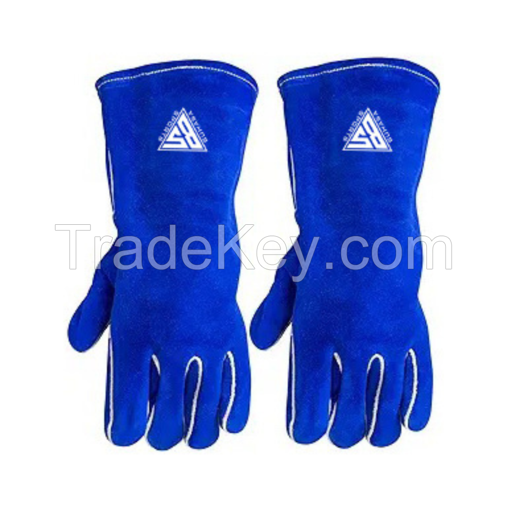 WE-7 Welding Gloves - Heat-Resistant, Cut-Proof, and Grip-Enhancing