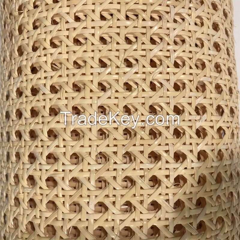 Natural rattan cane wicker weaving rolls for furnitures ,pe rattan webbinng rolls 