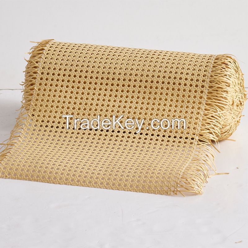 Natural ratta cane mat and pe rattan webbing rolls 16 inch/18inch / 20inch / 24 inch 