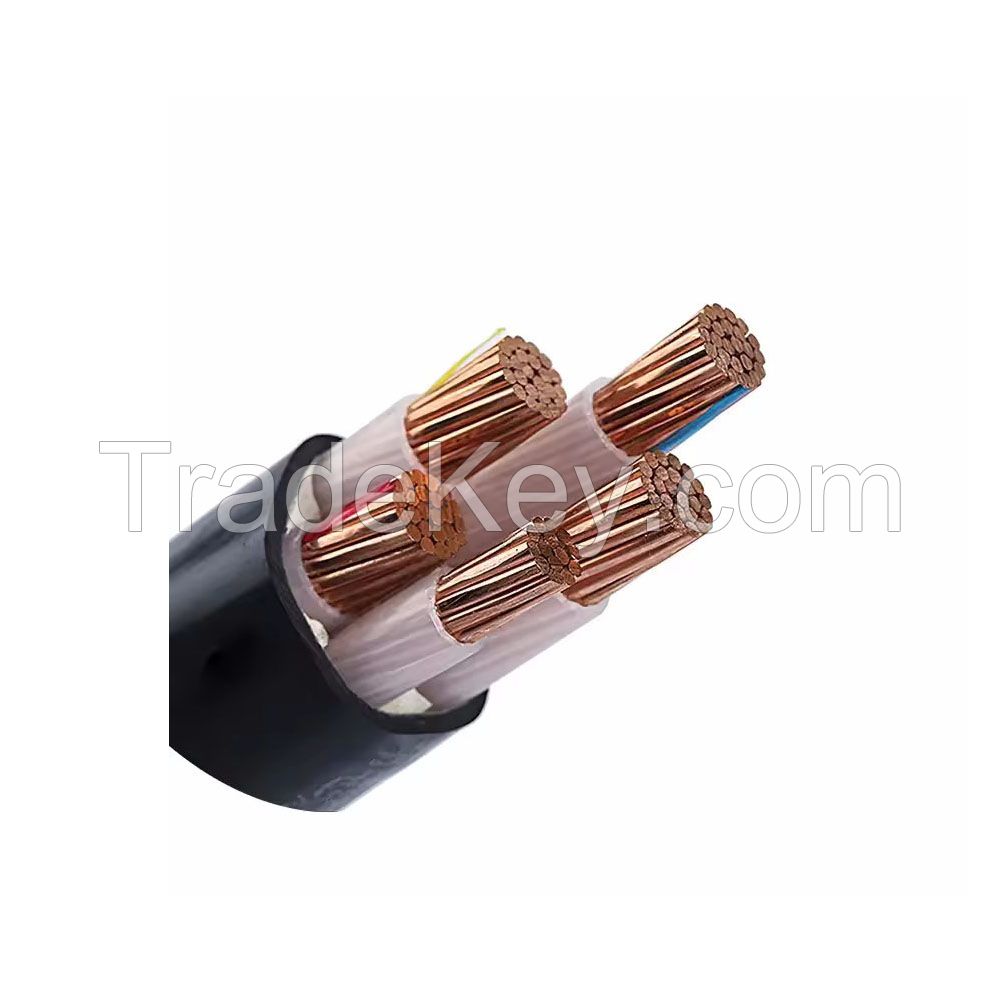 Gb cable and wire BV2.5YJV3*450RV/BVR/KVV/KVVP3*10 Oxygen-free copper core cable and wire price