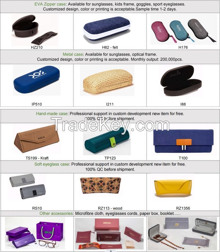 Fashionable Eyewear Case And Pouch