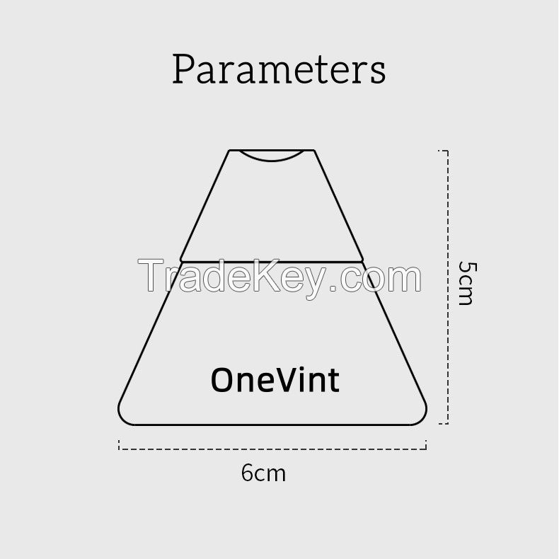 OneVint Volcano Aroma Diffuser with Essential Oil Bottle Set, Wood and Diatomite