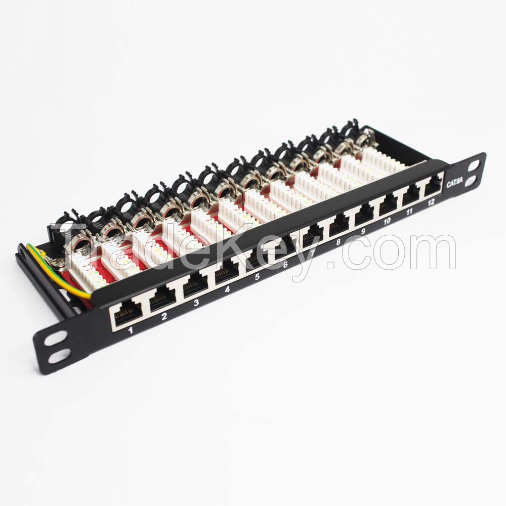 Accept OEM RJ45 Punch Down Keystone Ethernet Patch Panel