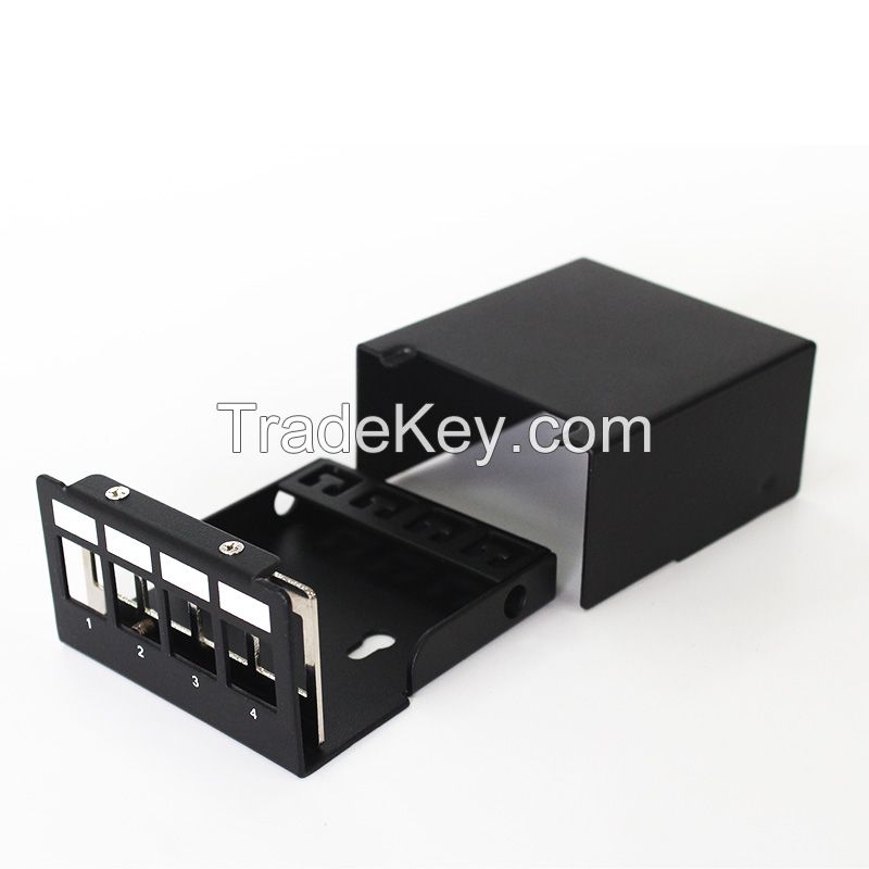 4 6 8 12 Port For Choice Unloaded Shielded Modular Desktop Patch Panel