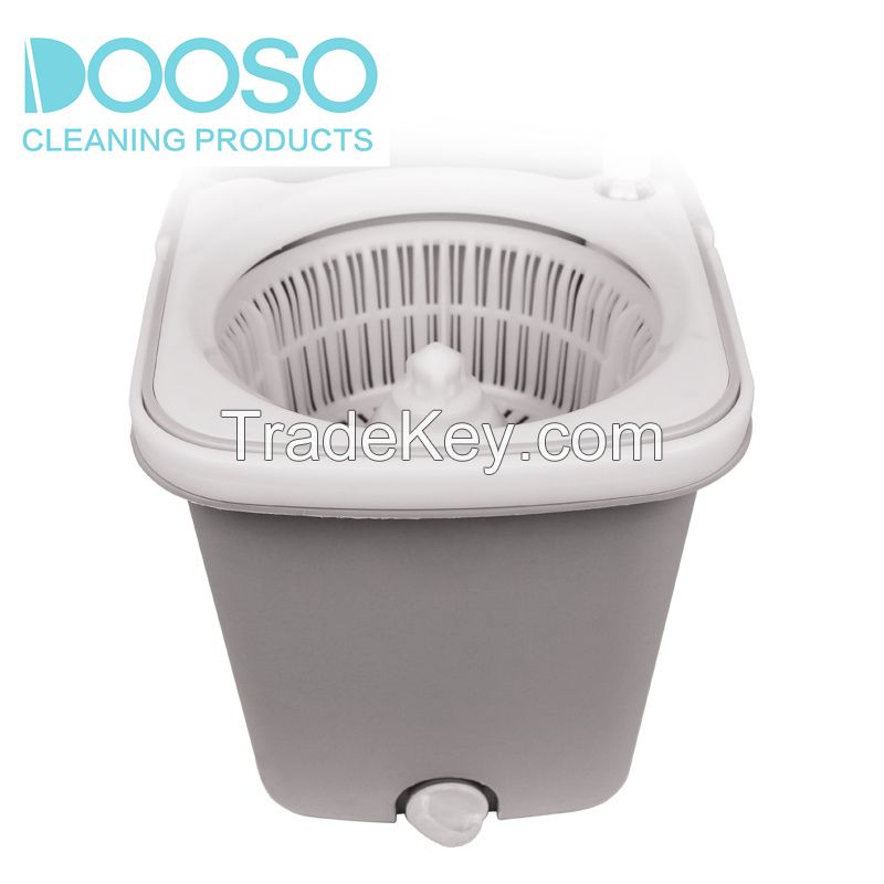 Dooso Wholesale Double Device Save Space Folding Mop A+B Bucket With Handle