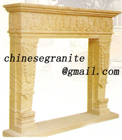 Granite Fireplace