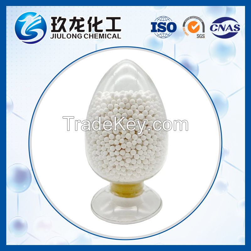 Oil Column Formed Alumina Spheres High Specific Surface Area and Porosity