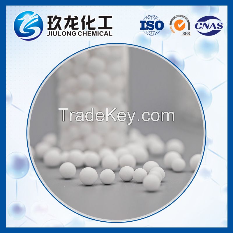 99% Al2O3 Inert Alumina Ceramic Catalyst Beads Pellet Balls