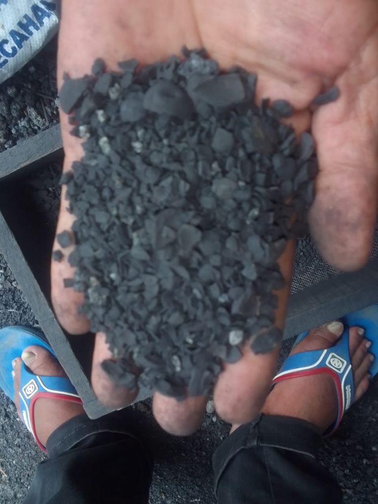 charcoal palm kernel shell