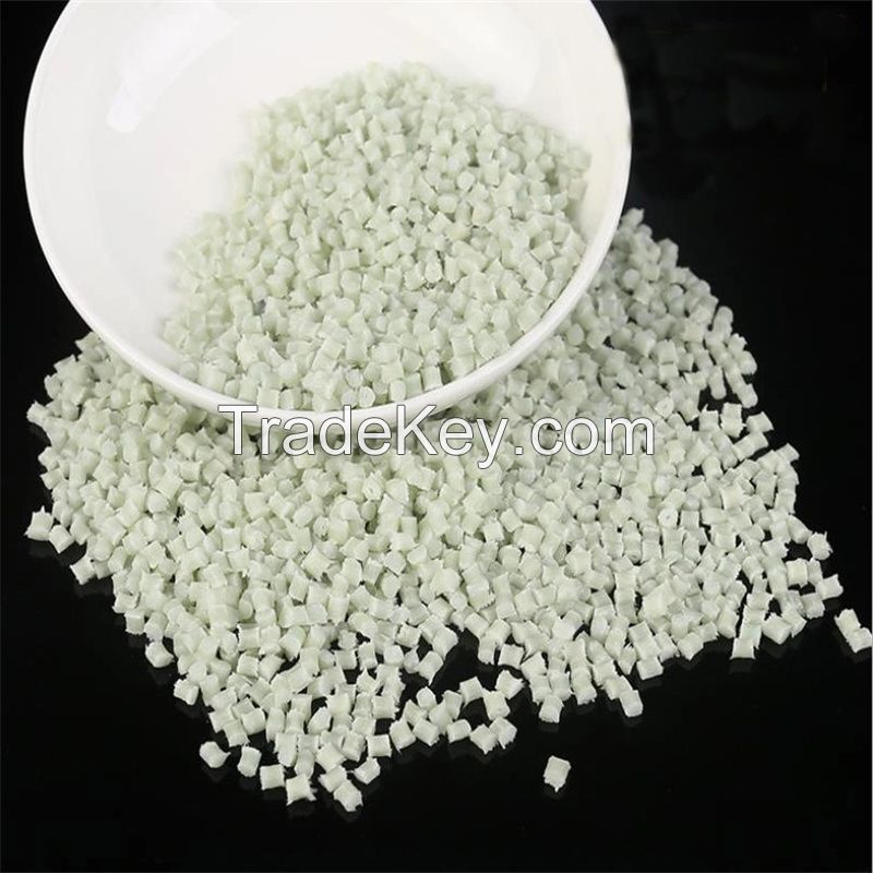 Stock Virgin Nylon Polyamide Resin PA6 / PA66 Granules