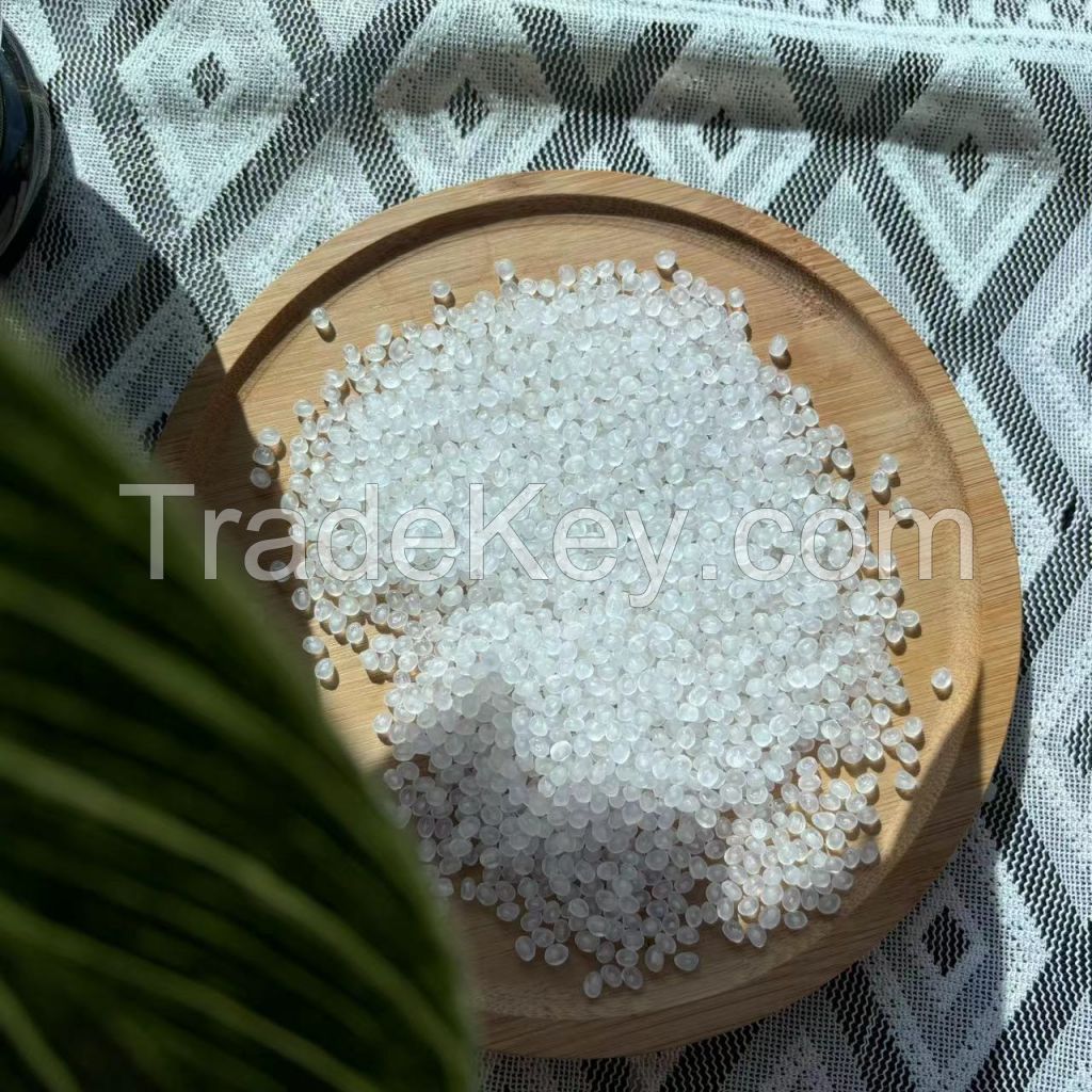 Professional Raffia Grade White Copolymer Granule PP Recycle Material Granules with CE Certificate