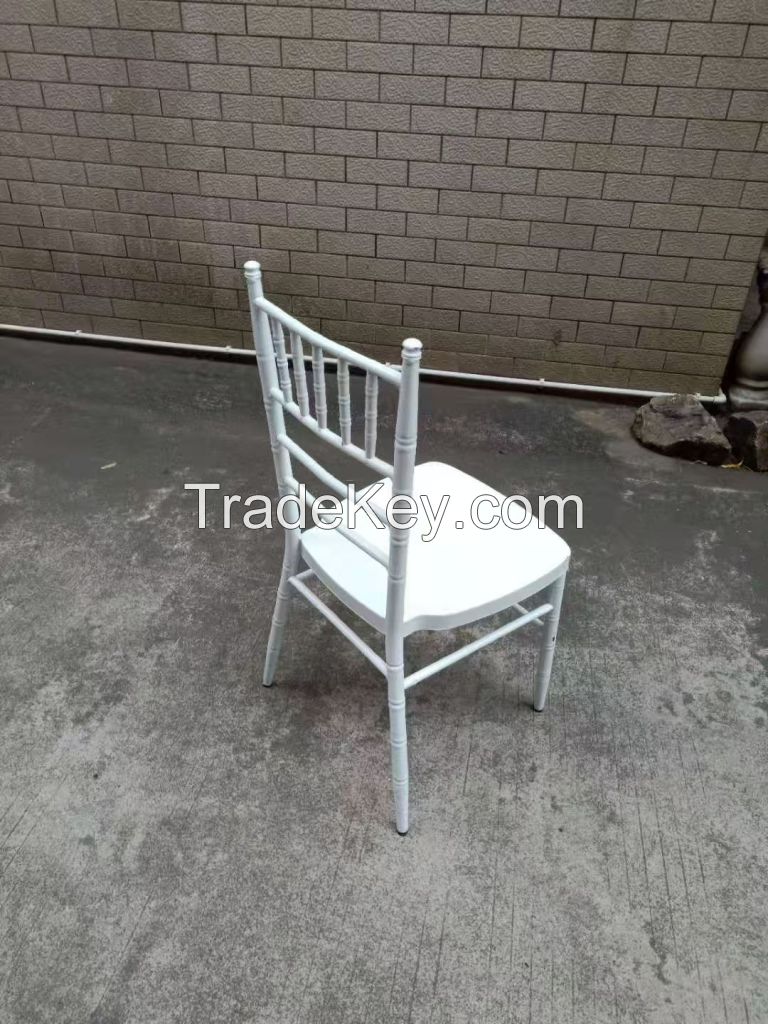 Wholesale Custom Metal Iron Tables Outdoor Patio Metal Bamboo Outdoor Chairs for Banquet Dinner