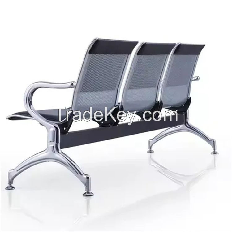 Comfortable Three-Person Seats Hospital Furniture Office Waiting Room Chairs for Patient