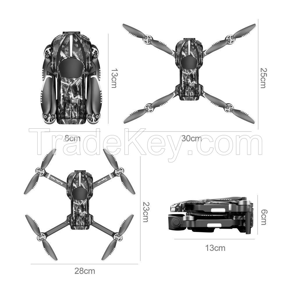 Toy Rc Drone With 8k Dual Cameras Obstacle Avoidance