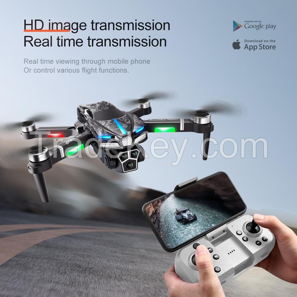 Toy Rc Drone With 8k Dual Cameras Obstacle Avoidance