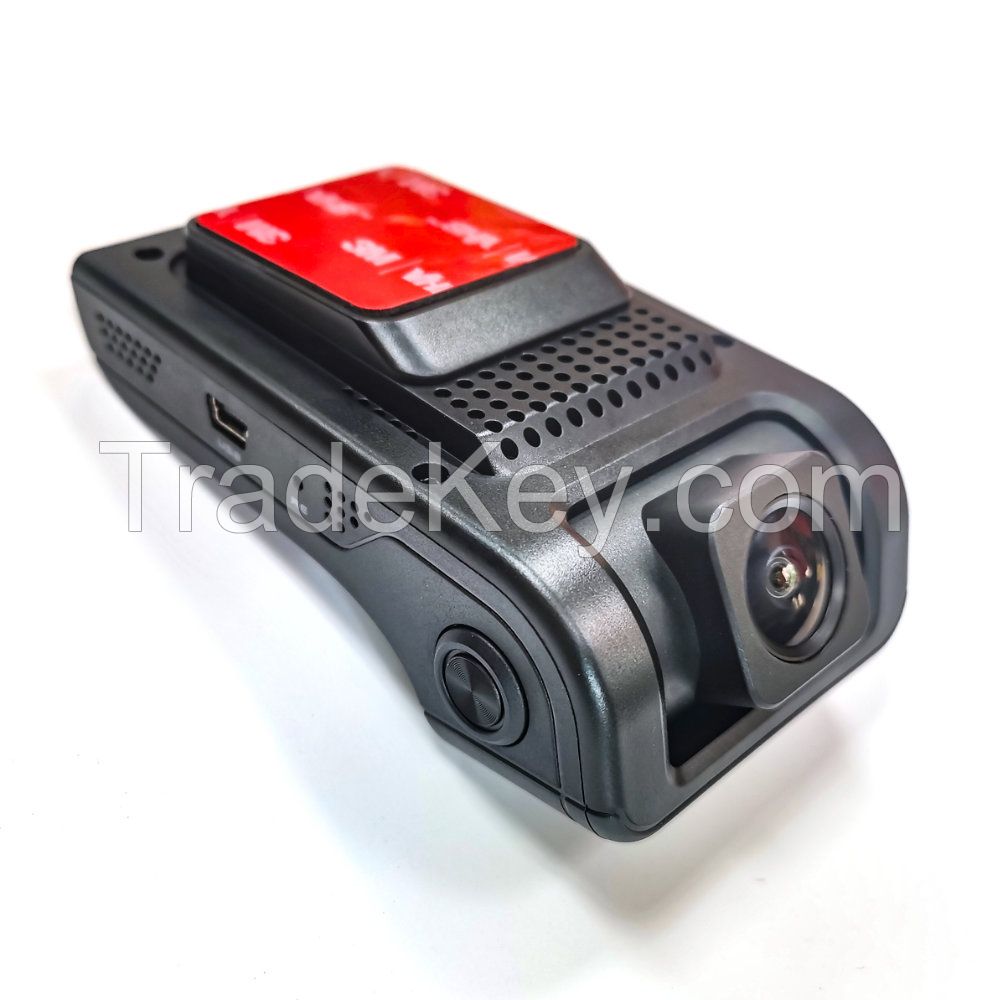 Universal Car Dashcam with 2 Lens Wifi GPS 