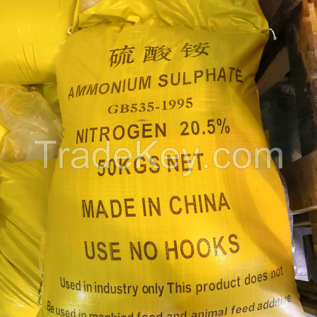 Fertilizer Granular Ammonium Sulfate 21% Nitrogen