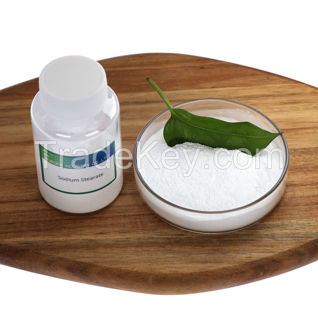 High Purity Soap Cosmetic Additive Pharma Grade Sodium Stearate Powder