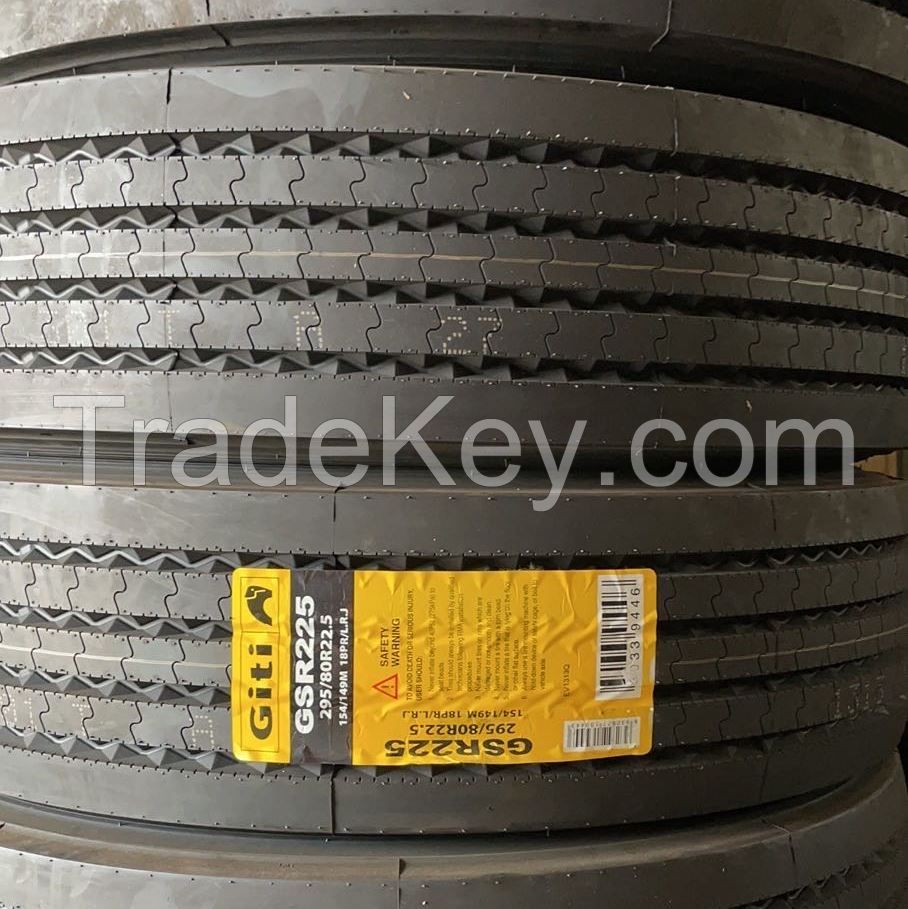 GITI brand truck tire 295/80R22.5 315/80R22.5 GSR225