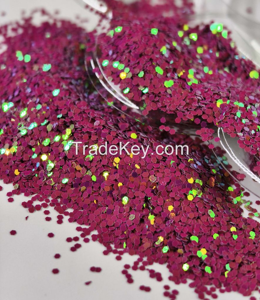 Biodegradable Glitter for Christmas Present, Art, Craft, Body, and Makeup