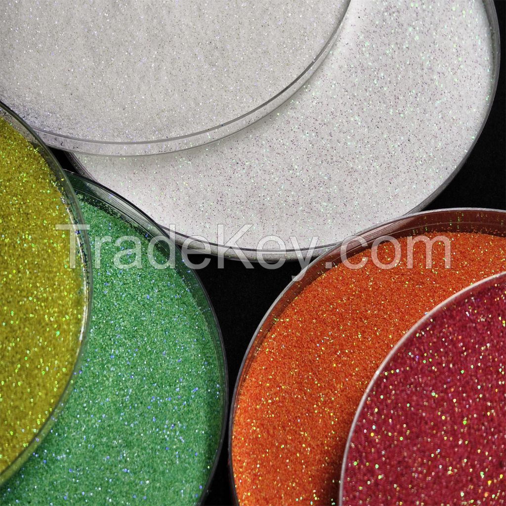 Private Label Super Fine Glitter Powder Mica Glitter for Nail Body Eye Hair Face Lip Gloss Makeup