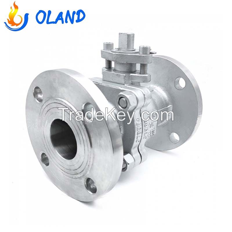 Carbon Steel Manual Flange Ball Valve DN100