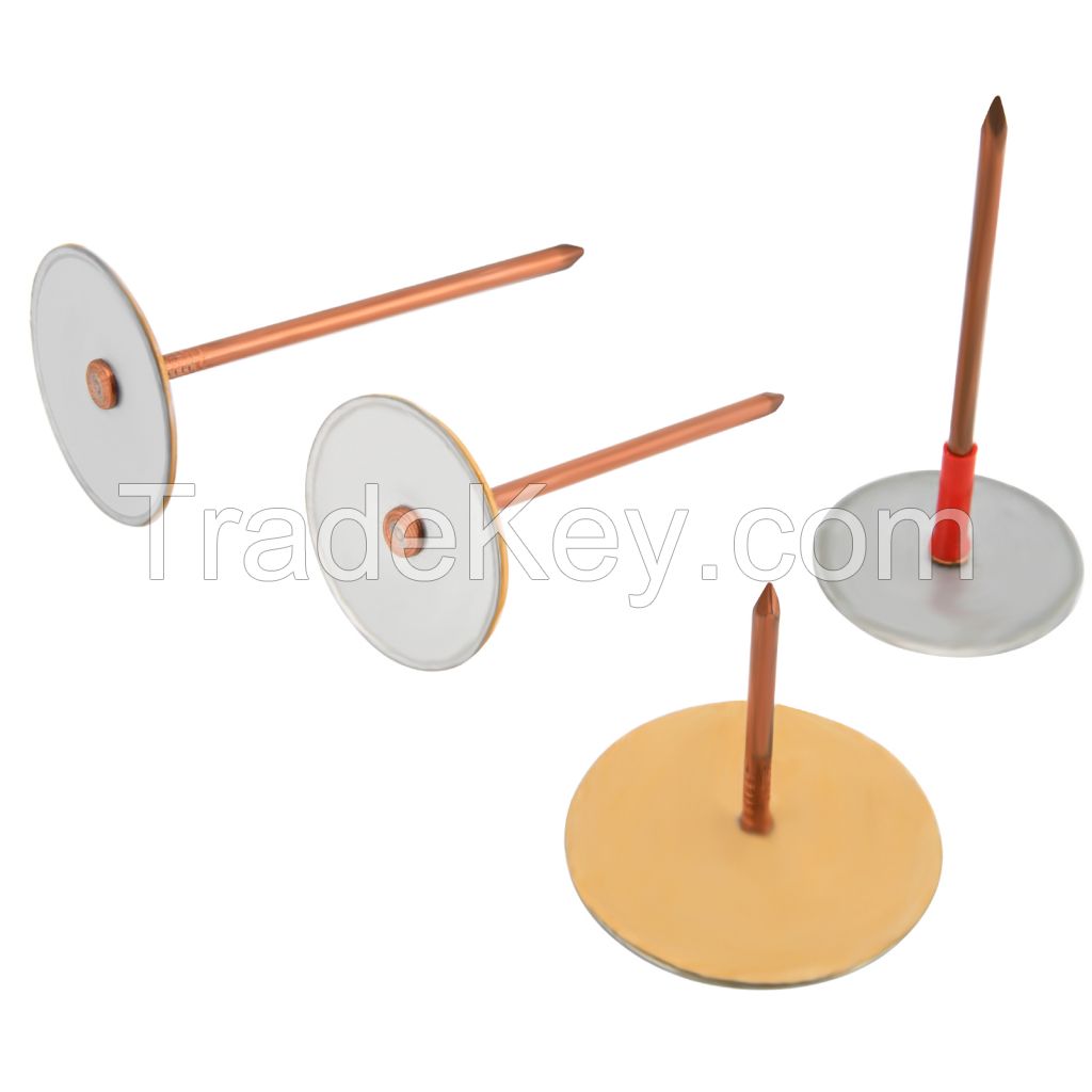 mild steel insulation material fasteners cup head pin