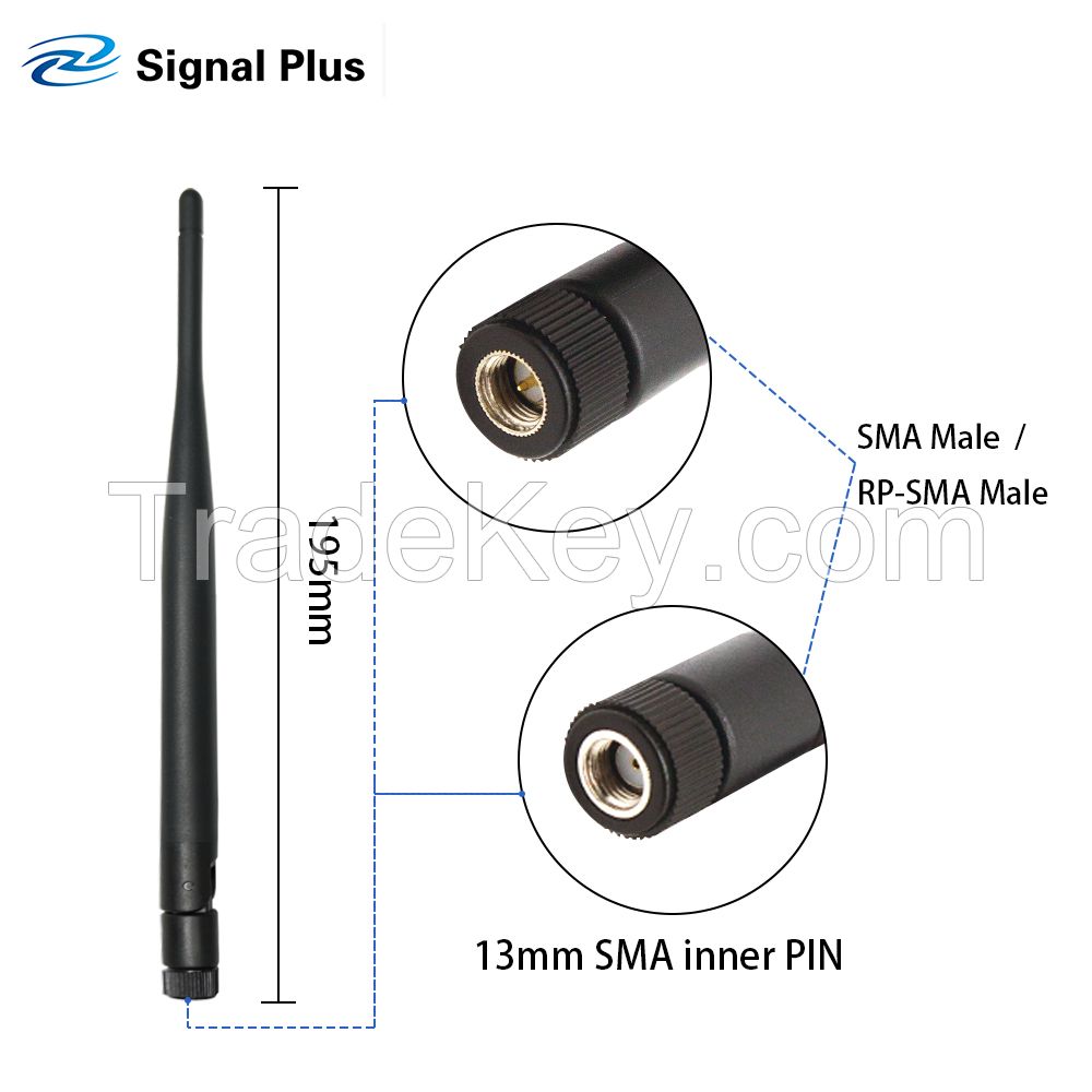 SMA Male 4G LTE 700-2700MHz Router antenna External GSM WIFI Aerial antenna for Huawei B593 E5186