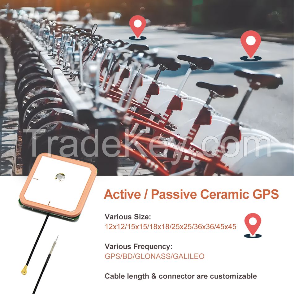 Signal Plus 25x25mm 18x18mm ceramic gps gnss antenna 1.13 cable ulf internal patch antenna