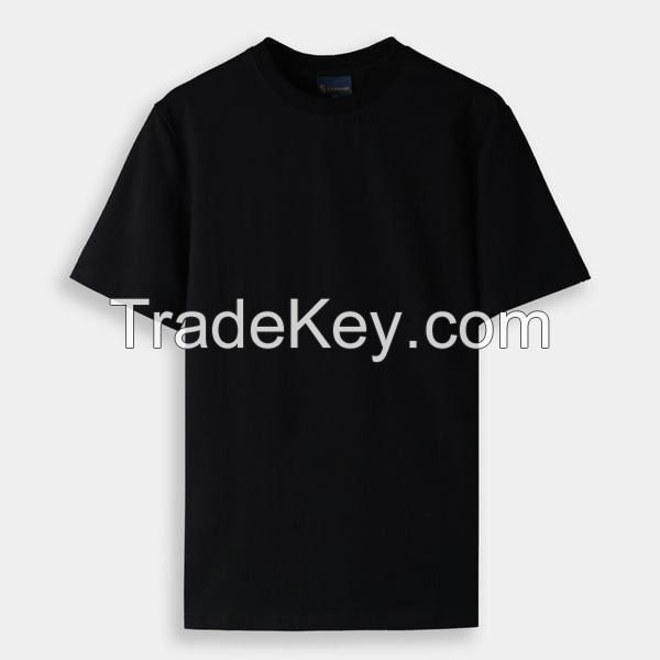 100% Cotton T-Shirt Regular Fit Tee OEM ODM Factory Custom Logo TShirt Plus Size Clothing In Vietnam