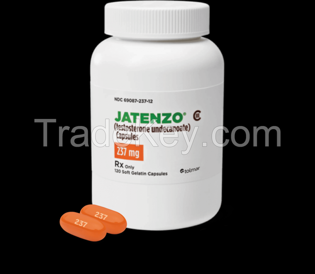 JATENZO Testosterone Undecanoate 120 Capsules 237mg