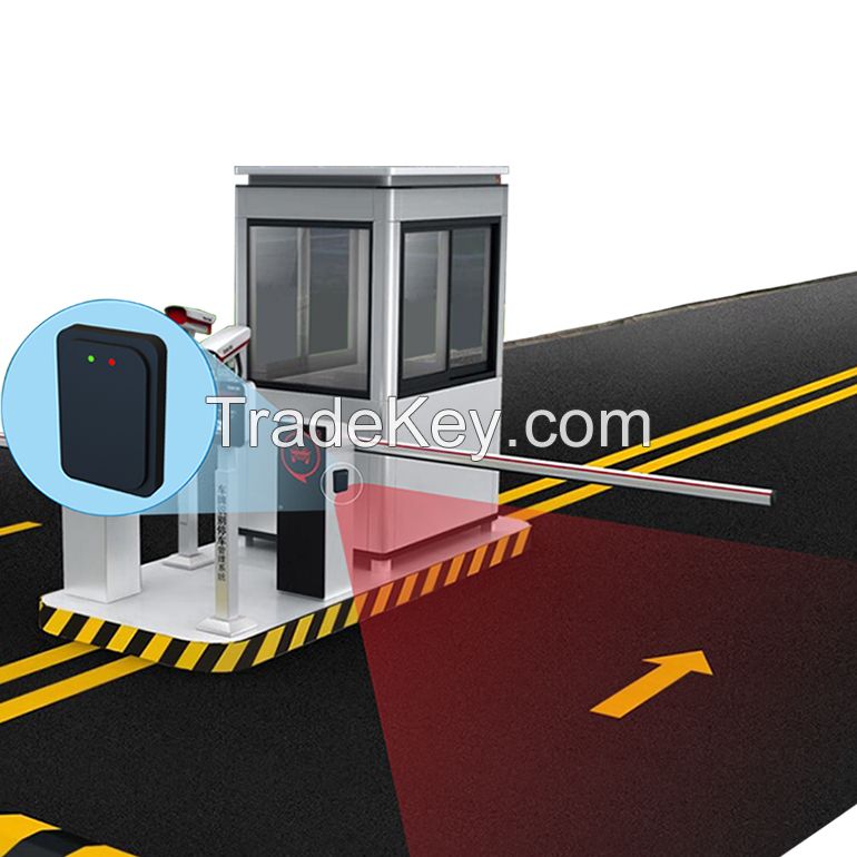 Millimeter wave car detection parking gate barrier system