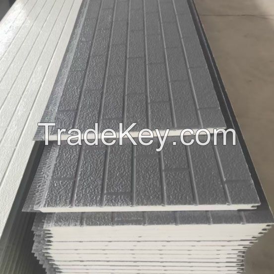  supplier siding panels exterior wall insulated 16mm aluminum wall roof house eps pu Sandwich Panels